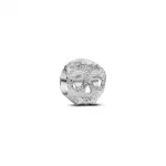 Pandora  - Texturált koponya mini charm