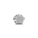 Pandora  - Texturált mancs mini charm - 794043C00
