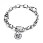 Pandora  - Koponya medál charm - 794089C01
