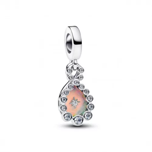 Pandora  - Opálfényű végtelenjel dupla függő charm - 794251C01