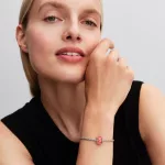 Pandora  - Cukorka muranói üveg charm