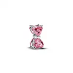 Pandora  - Rózsaszín masni charm