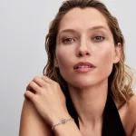Pandora  - Áttört szív lakat charm