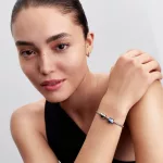 Pandora  - UNICEF metálkék csillag charm