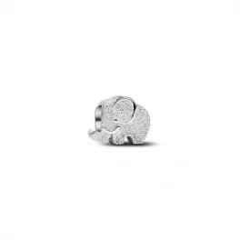 Pandora  - Texturált elefánt mini charm