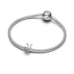 Pandora  - Csiga áttört charm