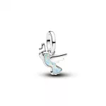 Pandora  - Fehér galamb mini függő charm