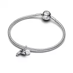 Pandora  - Kardszárnyú delfin függő charm