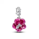 Pandora  - Hibiszkusz függő charm