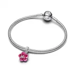 Pandora  - Hibiszkusz függő charm