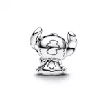 Pandora  - Disney Stitch kék szív charm