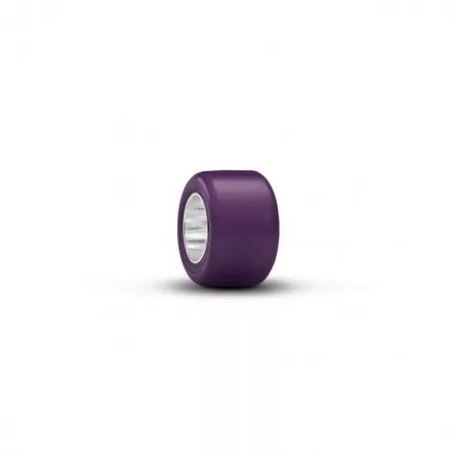 Pandora  - Lila muranói üveg mini charm