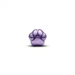 Pandora  - Lila mancs mini charm