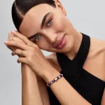 Pandora  - Kék hold mini charm
