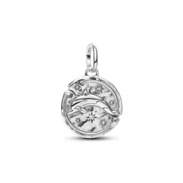 Pandora  - Delfin medál charm