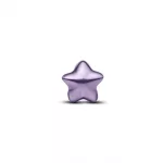 Pandora  - Lila csillag mini charm