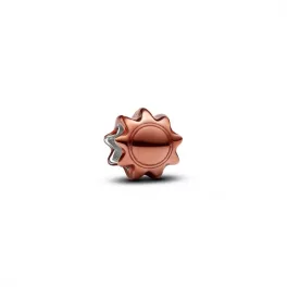 Pandora  - Narancssárga nap mini charm