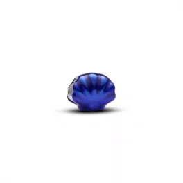 Pandora  - Kék kagyló mini charm