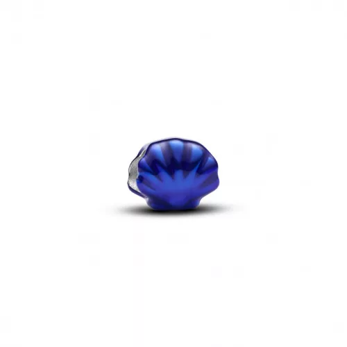Pandora  - Kék kagyló mini charm