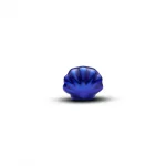 Pandora  - Kék kagyló mini charm