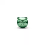 Pandora  - Zöld bagoly mini charm