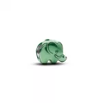 Pandora  - Zöld elefánt mini charm