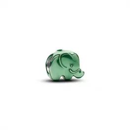 Pandora  - Zöld elefánt mini charm