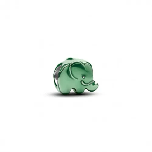 Pandora  - Zöld elefánt mini charm