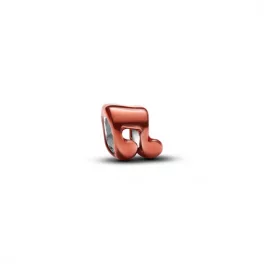 Pandora  - Narancssárga zenei hangjegy mini charm