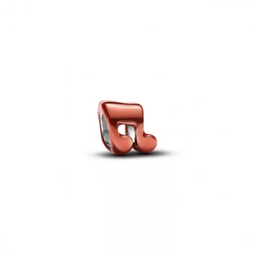 Pandora  - Narancssárga zenei hangjegy mini charm