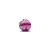 Pandora  - Rózsaszín katica mini charm