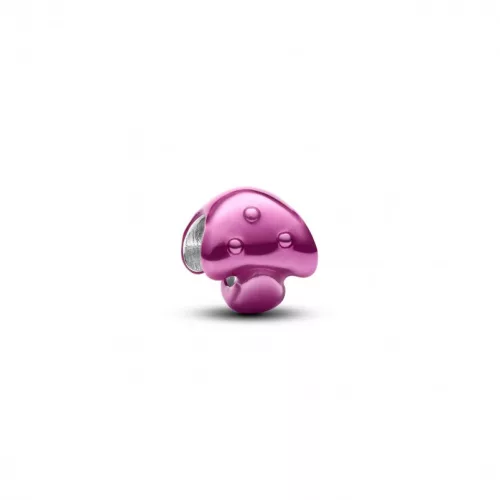 Pandora  - Rózsaszín gomba mini charm