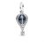 Pandora - kék hőlégballon charm - 798064NMB