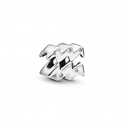 Pandora  - Szikrázó Vízöntő csillagjegy charm - 798415C01