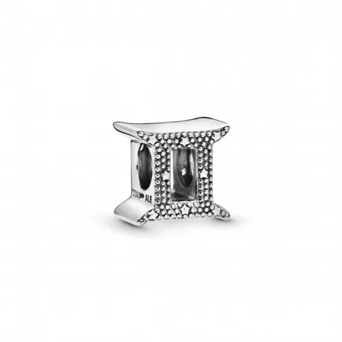 Pandora  - Szikrázó Ikrek csillagjegy charm - 798428C01