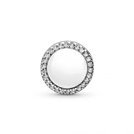 Pandora  - Gravírozható szikrázó gombcharm - 798747C01