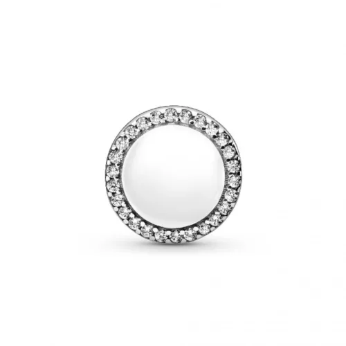 Pandora  - Gravírozható szikrázó gombcharm - 798747C01