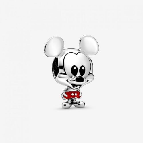 Pandora  - Disney Mickey Egér piros nadrág charm