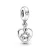 Pandora  - Örök barátok szív függő charm - 799294C01
