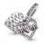 Pandora - Szív és Anya függő charm - 799402C01