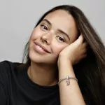 Pandora  - Mézeskalács emberke függő ezüst charm