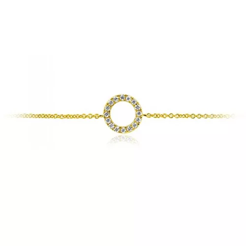 Moon Diamonds  - gyémántköves arany karkötő 90-00158-1250F