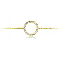   Moon Diamonds  - gyémántköves arany karkötő 90-00182-1250F