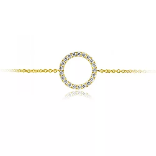 Moon Diamonds  - gyémántköves arany karkötő 90-00182-1250F