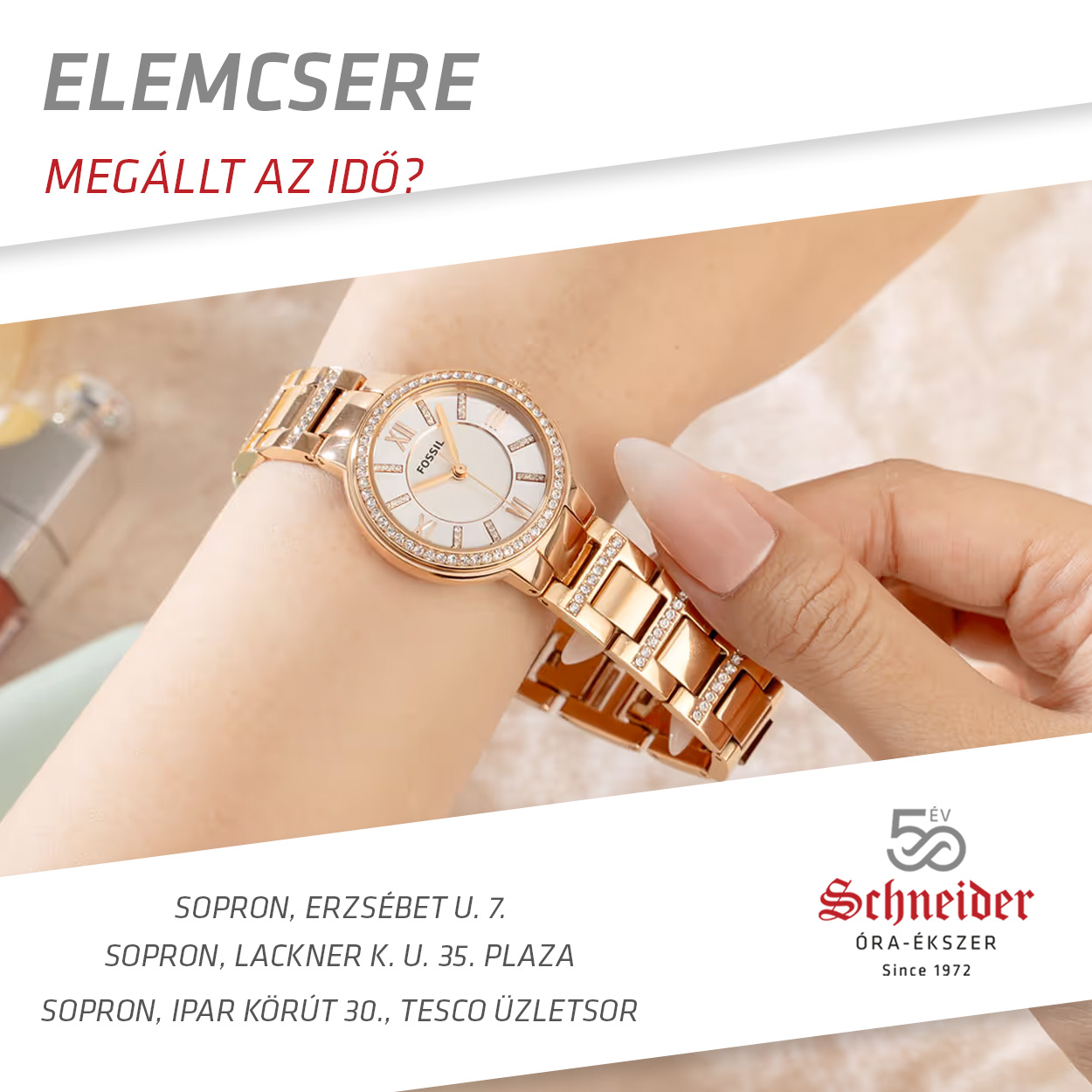 Elemcsere Sopron
