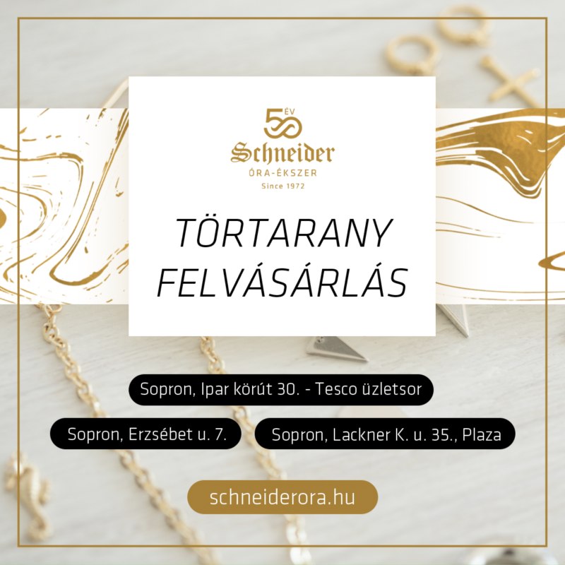Törtarany felvásárlás Sopron